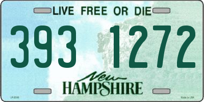 NH license plate 3931272