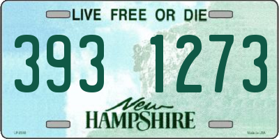 NH license plate 3931273