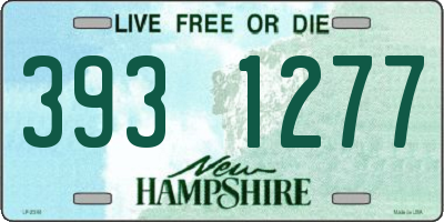 NH license plate 3931277