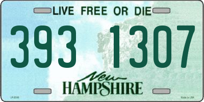 NH license plate 3931307