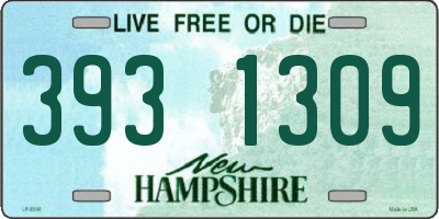 NH license plate 3931309