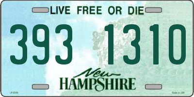 NH license plate 3931310