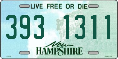 NH license plate 3931311