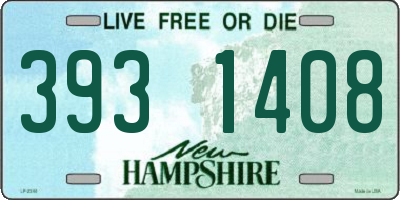 NH license plate 3931408