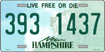NH license plate 3931437