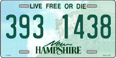 NH license plate 3931438