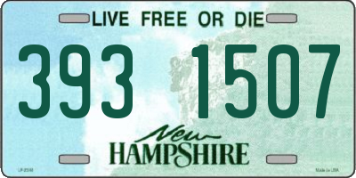 NH license plate 3931507