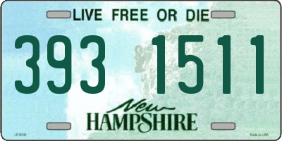 NH license plate 3931511
