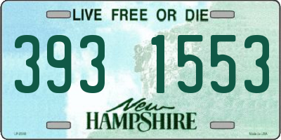 NH license plate 3931553