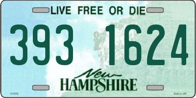 NH license plate 3931624