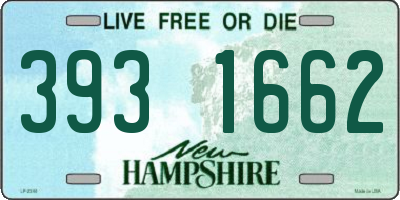 NH license plate 3931662