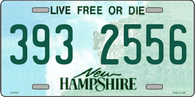 NH license plate 3932556