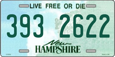 NH license plate 3932622