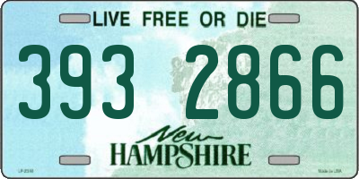 NH license plate 3932866