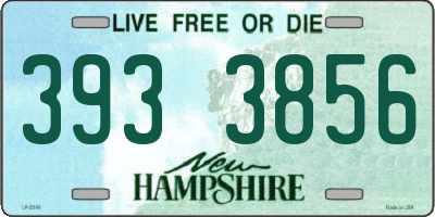 NH license plate 3933856