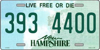 NH license plate 3934400