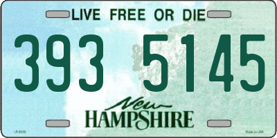 NH license plate 3935145