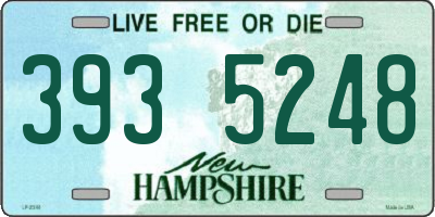 NH license plate 3935248