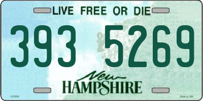 NH license plate 3935269