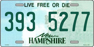 NH license plate 3935277