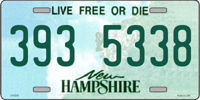 NH license plate 3935338