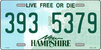 NH license plate 3935379