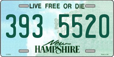 NH license plate 3935520