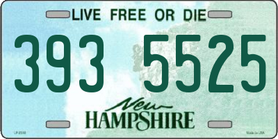 NH license plate 3935525