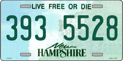 NH license plate 3935528
