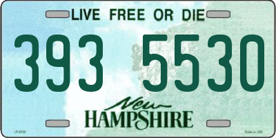 NH license plate 3935530