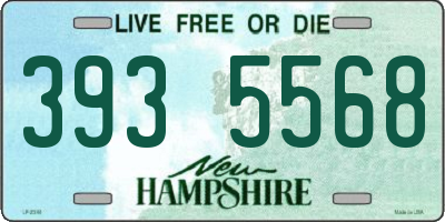 NH license plate 3935568