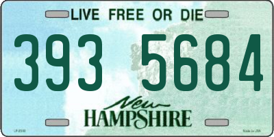 NH license plate 3935684