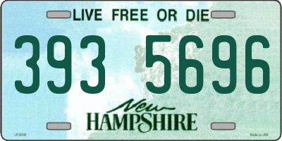 NH license plate 3935696