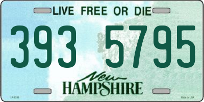 NH license plate 3935795