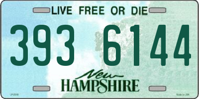 NH license plate 3936144