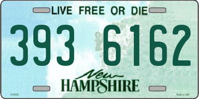 NH license plate 3936162