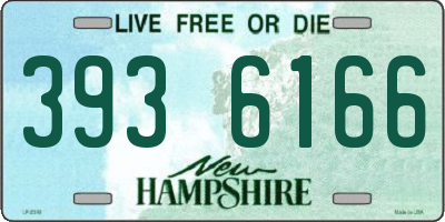 NH license plate 3936166