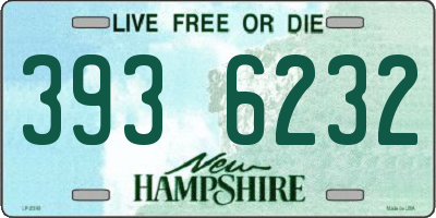 NH license plate 3936232