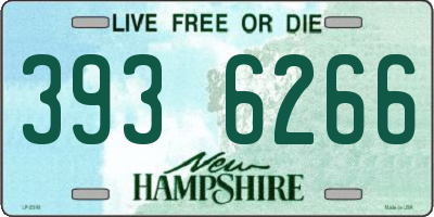 NH license plate 3936266