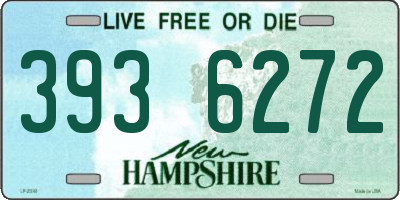 NH license plate 3936272