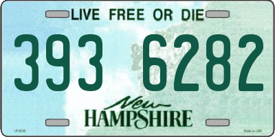 NH license plate 3936282
