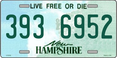 NH license plate 3936952
