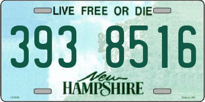 NH license plate 3938516