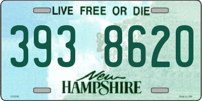 NH license plate 3938620