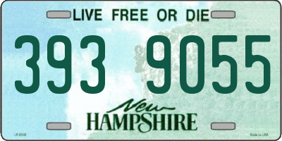 NH license plate 3939055