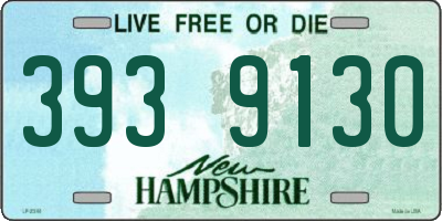 NH license plate 3939130