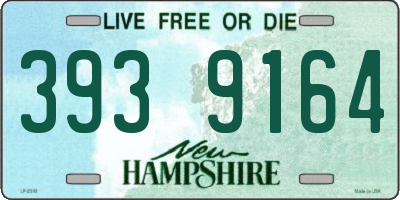 NH license plate 3939164