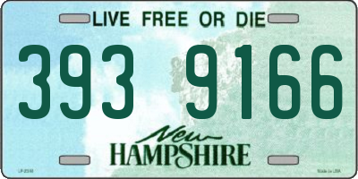 NH license plate 3939166