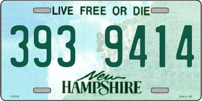 NH license plate 3939414