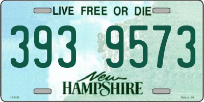 NH license plate 3939573